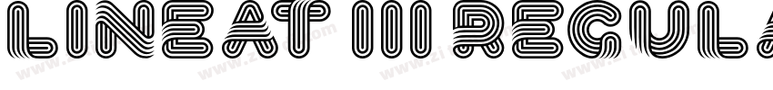 Lineat III Regular字体转换
